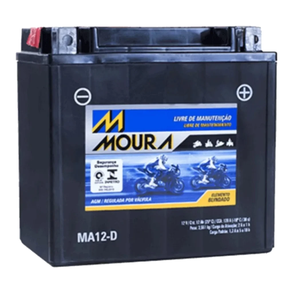 Bateria Moura Moto MA12D REF. Yuasa