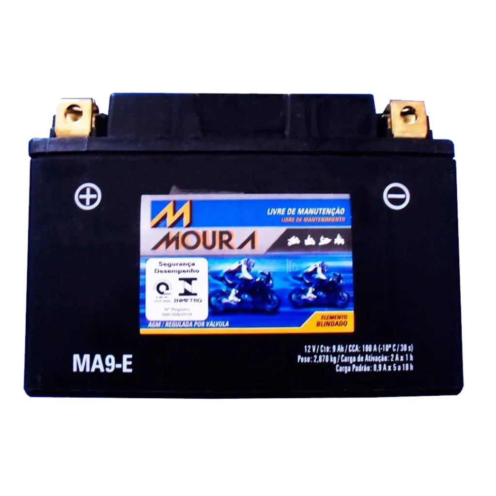 Bateria Moura Moto MA9E REF. Yuasa