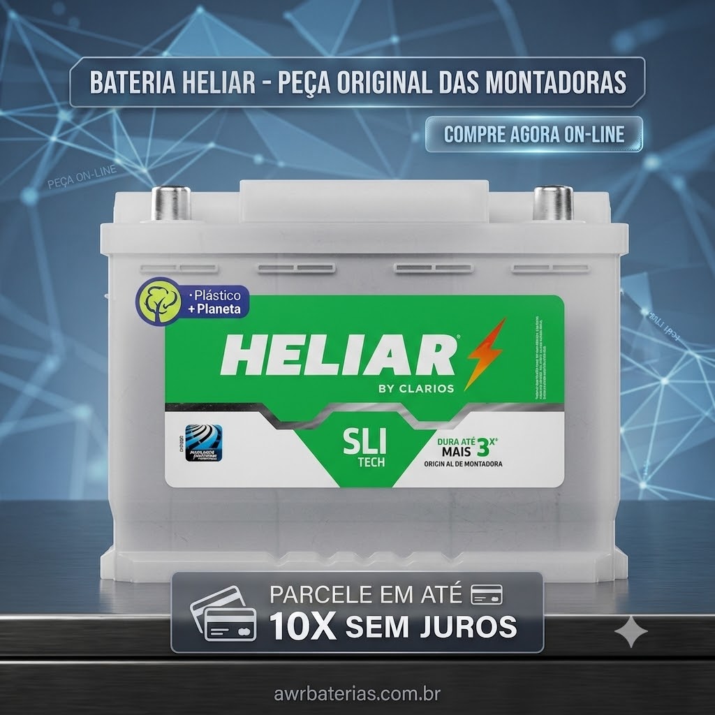 Bateria Heliar 60Ah (HE60DD)