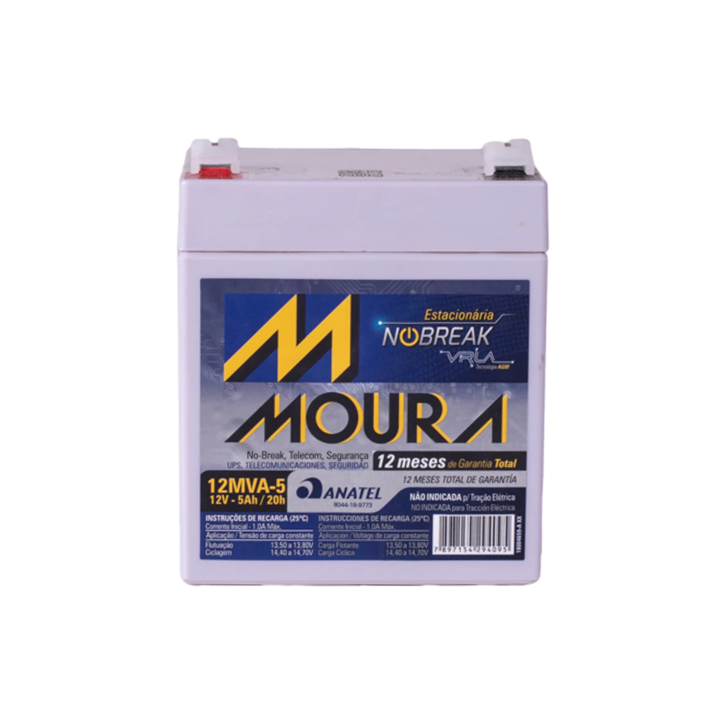 Bateria Moura 12v 5ah